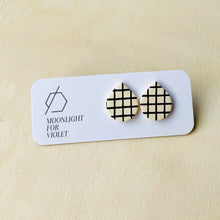Load image into Gallery viewer, TEAR STUDS - GRID