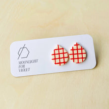 Load image into Gallery viewer, TEAR STUDS - GRID