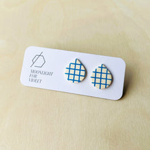 Load image into Gallery viewer, TEAR STUDS - GRID