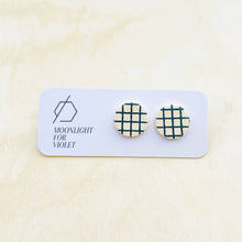 Load image into Gallery viewer, CIRCLE STUDS - GRID