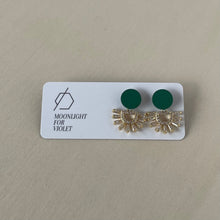 Load image into Gallery viewer, FAN PAVE DANGLES - 15 colours available