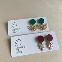 Load image into Gallery viewer, FAN PAVE DANGLES - 15 colours available