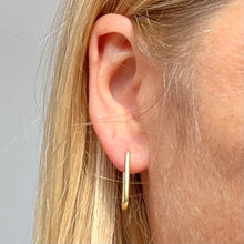 Load image into Gallery viewer, LONG HINGED SQUARE HOOPS