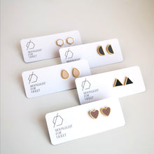 Load image into Gallery viewer, TEAR DROP STUDS - various colours available