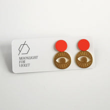Load image into Gallery viewer, EVIL EYE DANGLES