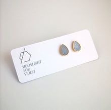 Load image into Gallery viewer, HALF-MOON STUDS - various colours available
