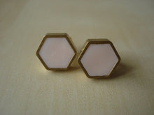 Load image into Gallery viewer, HEXAGON STUDS - various colours
