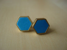Load image into Gallery viewer, HALF-MOON STUDS - various colours available
