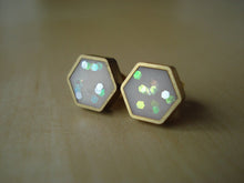 Load image into Gallery viewer, HEART STUDS - various colours available
