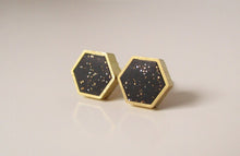 Load image into Gallery viewer, HEXAGON STUDS - various colours
