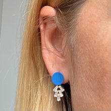 Load image into Gallery viewer, LEAF PAVE DANGLES - 15 colours available
