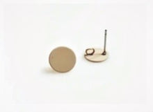 Load image into Gallery viewer, PAPERCLIP DANGLES - GOLD FINISH
