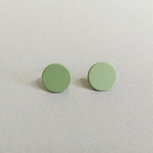 Load image into Gallery viewer, PAPERCLIP DANGLES - RHODIUM FINISH
