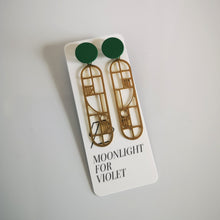 Load image into Gallery viewer, OVAL DECO DANGLES
