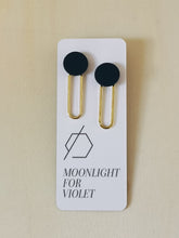 Load image into Gallery viewer, PAPERCLIP DANGLES - GOLD FINISH
